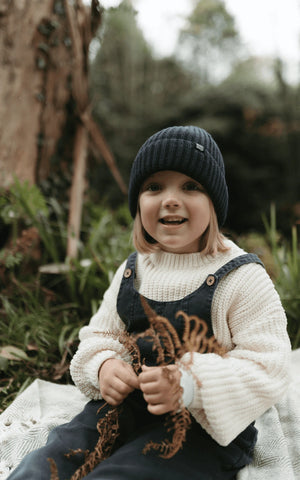 Kids Wool Blend Beanie