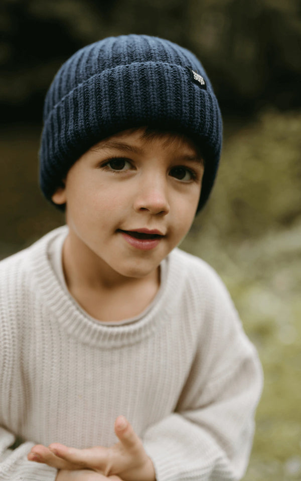 Kids Wool Blend Beanie