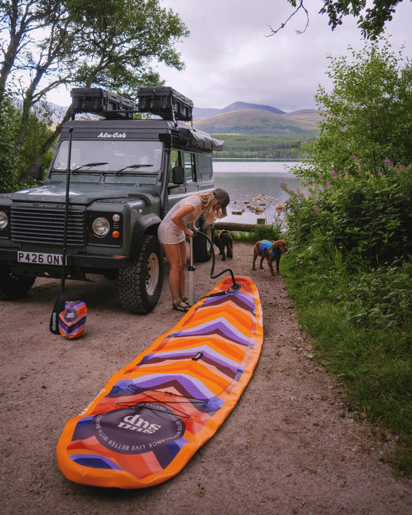 Retro Warfleet Inflatable Paddle Board