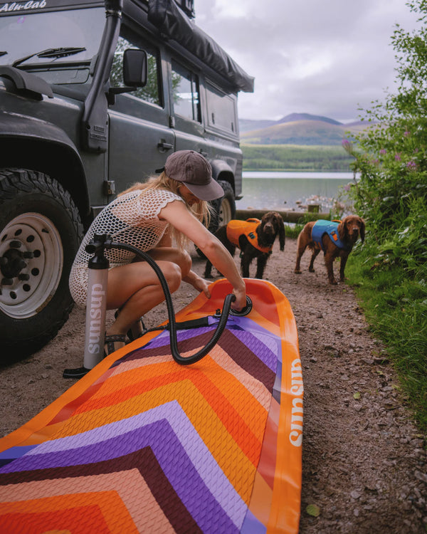 Retro Warfleet Inflatable Paddle Board